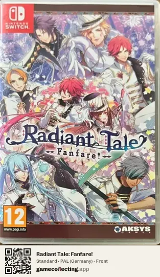 Radiant Tale: Fanfare! Nintendo Switch, Germany box front