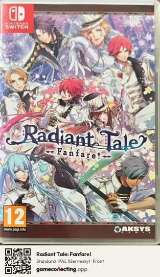 Radiant Tale: Fanfare! Nintendo Switch, Germany box front