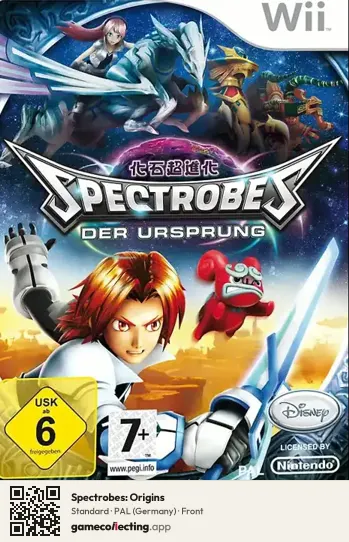 Spectrobes: Origins Nintendo Wii, Germany box front
