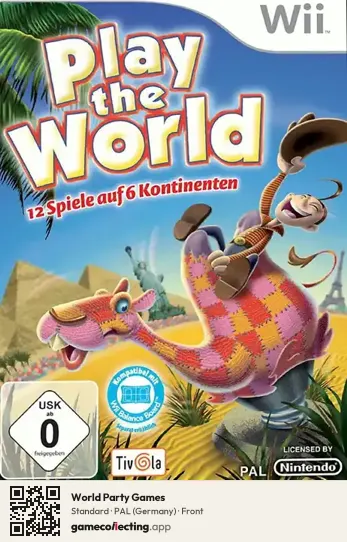 World Party Games Nintendo Wii, Germany box front