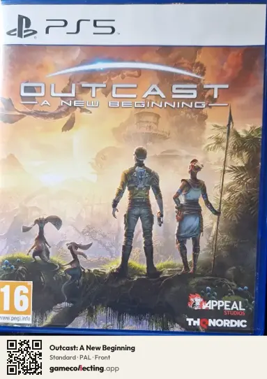 Outcast: A New Beginning PlayStation 5, PAL box front