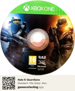 Halo 5: Guardians Xbox One, PAL disc