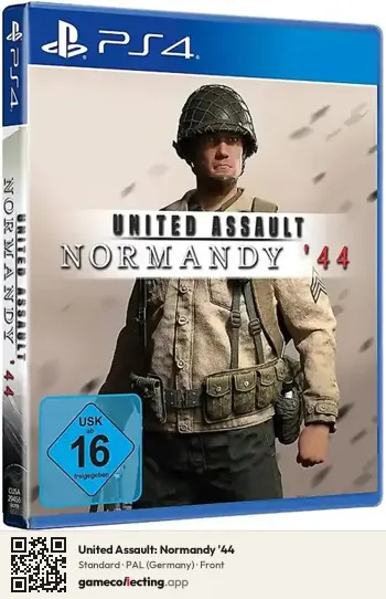 United Assault: Normandy '44 PlayStation 4, Germany box front