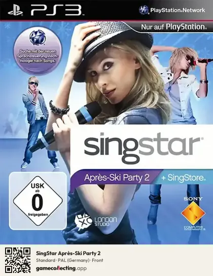 SingStar Après-Ski Party 2 PlayStation 3, Germany box front