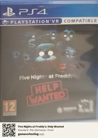 Five Nights at Freddy's: Help Wanted PlayStation 4, Germany box front