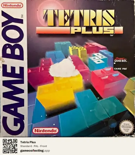 Tetris Plus Game Boy, PAL box front