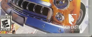 Taxi Chaos, the ESRB box on its front