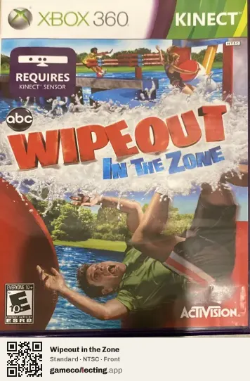 Wipeout in the Zone Xbox 360, NTSC box front