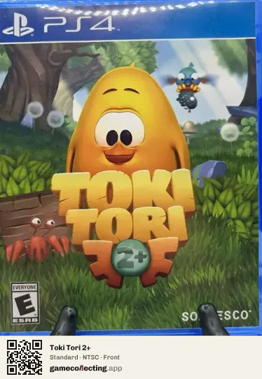 Toki Tori 2+ PlayStation 4, NTSC box front