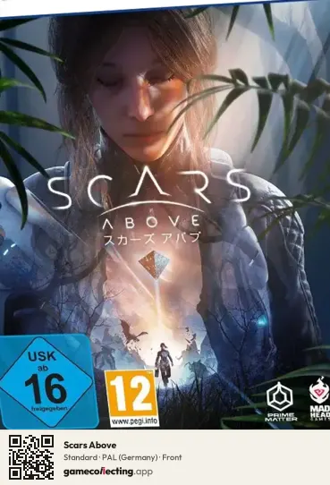 Scars Above PlayStation 5, Germany box front