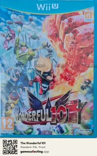 The Wonderful 101 Nintendo Wii U, PAL box front