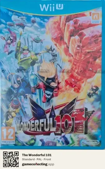 The Wonderful 101 Nintendo Wii U, PAL box front