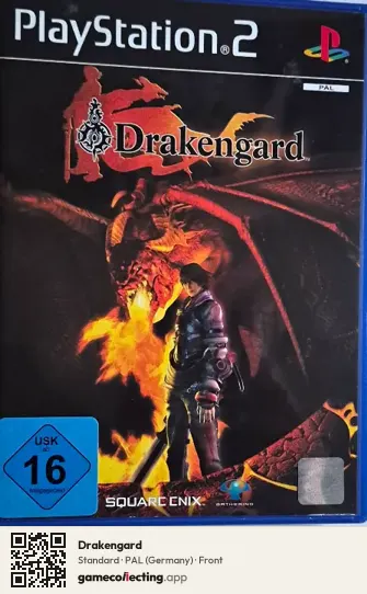 Drakengard PlayStation 2, Germany box front