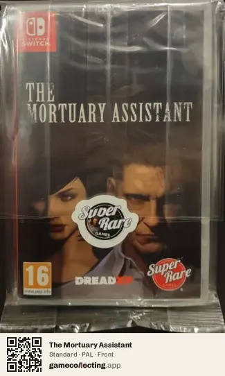 The Mortuary Assistant Nintendo Switch, PAL box front