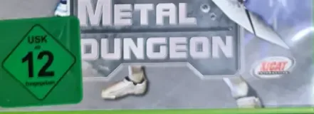 Metal Dungeon, the USK square on its front