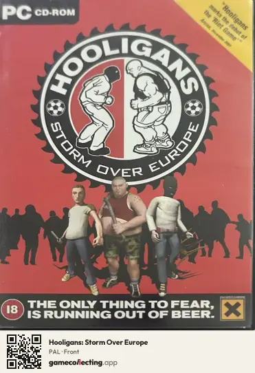 Hooligans: Storm Over Europe Computer, PAL box front