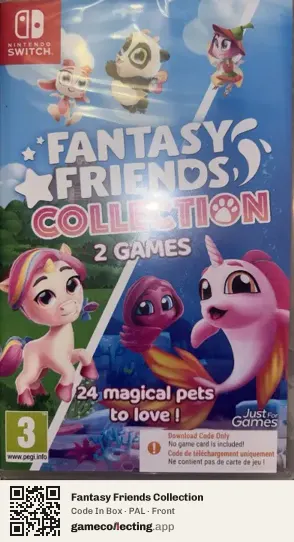 Fantasy Friends Collection Nintendo Switch, PAL box front