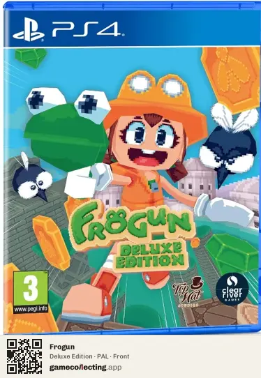 Frogun PlayStation 4, PAL box front