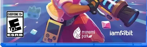 Slime Rancher 2, the ESRB box on its front