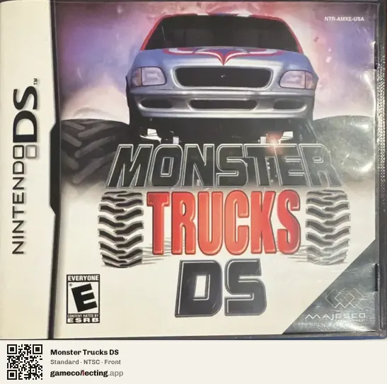 Monster Trucks DS Nintendo DS, NTSC box front