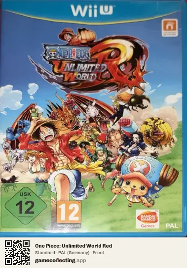 One Piece: Unlimited World Red Nintendo Wii U, Germany box front