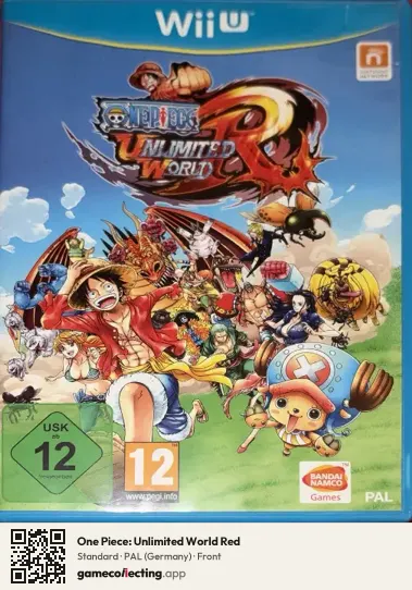One Piece: Unlimited World Red Nintendo Wii U, Germany box front