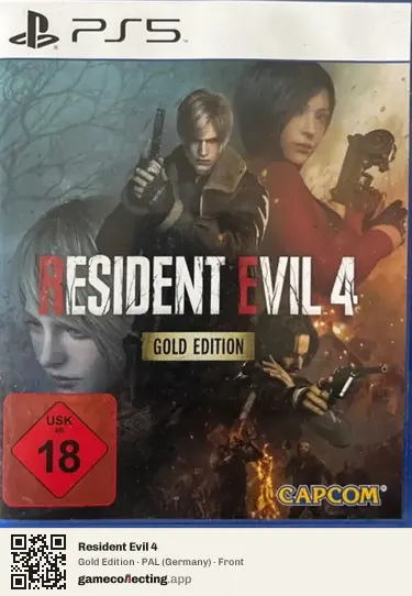 Resident Evil 4 PlayStation 5, Germany box front