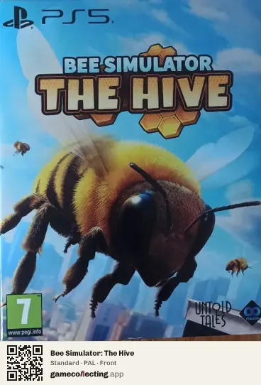Bee Simulator: The Hive PlayStation 5, PAL box front