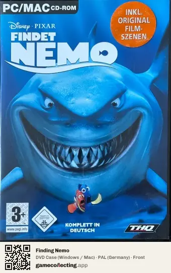 Finding Nemo Computer, Germany box front