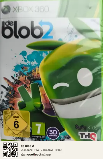 de Blob 2 Xbox 360, Germany box front