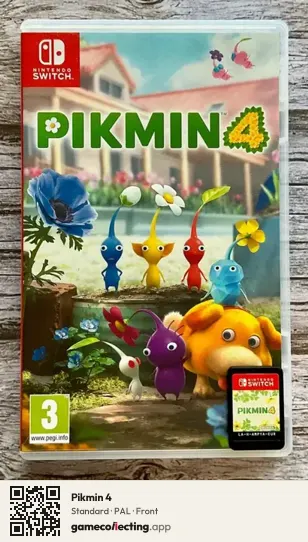 Pikmin 4 Nintendo Switch, PAL box front