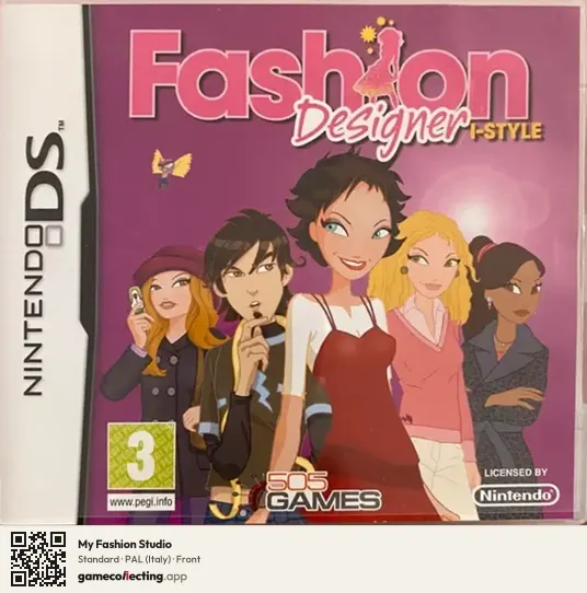 My Fashion Studio Nintendo DS, Italy box front