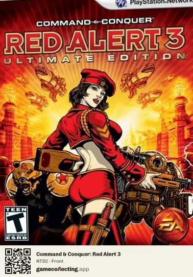 Command & Conquer: Red Alert 3 PlayStation 3, NTSC box front