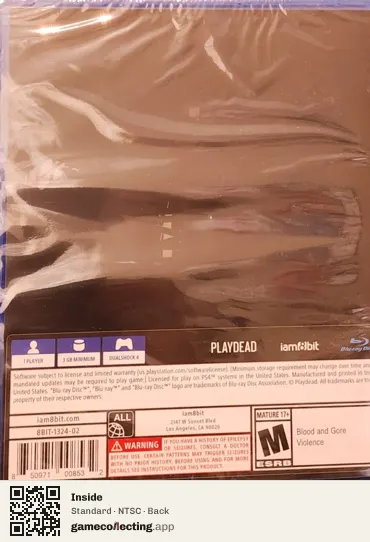 Inside PlayStation 4, NTSC box back