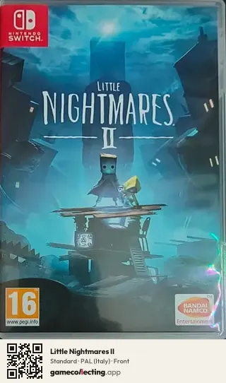 Little Nightmares II Nintendo Switch, Italy box front