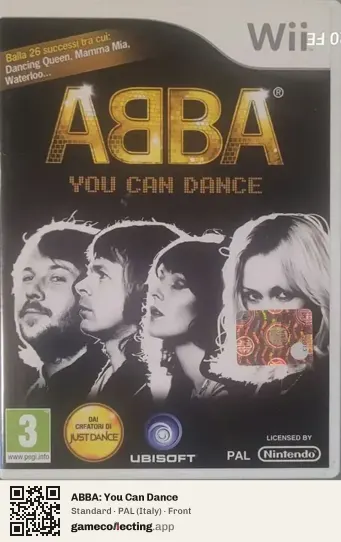 ABBA: You Can Dance Nintendo Wii, Italy box front