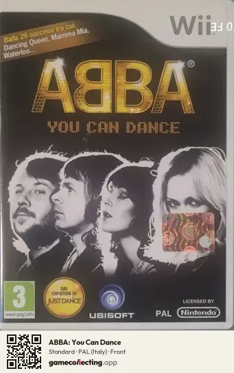ABBA: You Can Dance Nintendo Wii, Italy box front