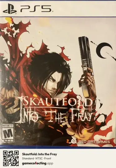 Skautfold: Into the Fray PlayStation 5, NTSC box front