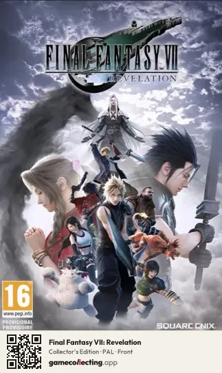 Final Fantasy VII: Revelation PlayStation 5, PAL box front