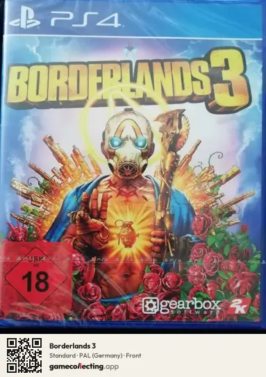 Borderlands 3 PlayStation 4, Germany box front