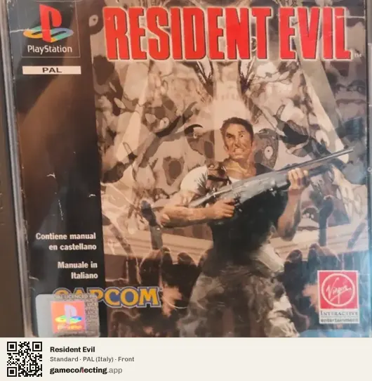 Resident Evil PlayStation, Italy box front
