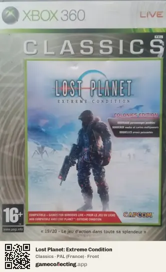 Lost Planet: Extreme Condition Xbox 360, France box front