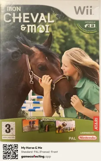 My Horse & Me Nintendo Wii, France box front