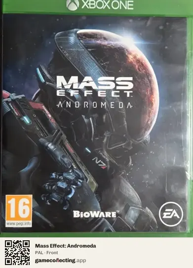 Mass Effect: Andromeda Xbox One, PAL box front
