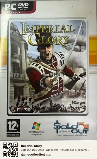 Imperial Glory Computer, United Kingdom box front