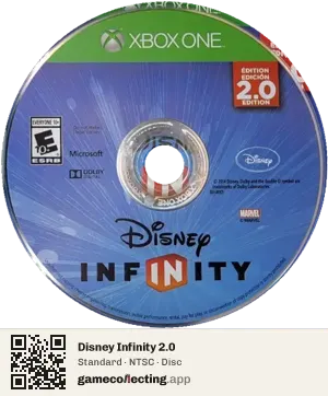 Disney Infinity 2.0 Xbox One, NTSC disc