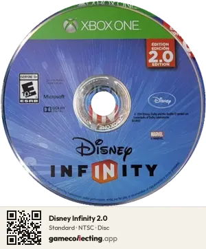 Disney Infinity 2.0 Xbox One, NTSC disc