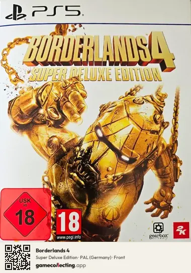 Borderlands 4 PlayStation 5, Germany box front
