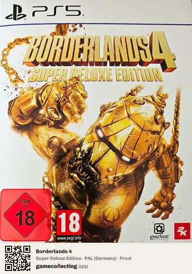 Borderlands 4 PlayStation 5, Germany box front