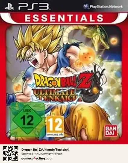 Dragon Ball Z: Ultimate Tenkaichi PlayStation 3, Germany box front